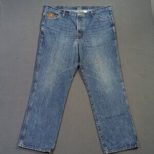 Cinch Jeans Men's 42x32 Blue Western Denim Bronze Label Slim Cowboy Rodeo